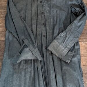 Chico's Dark Gray Cotton Shirt